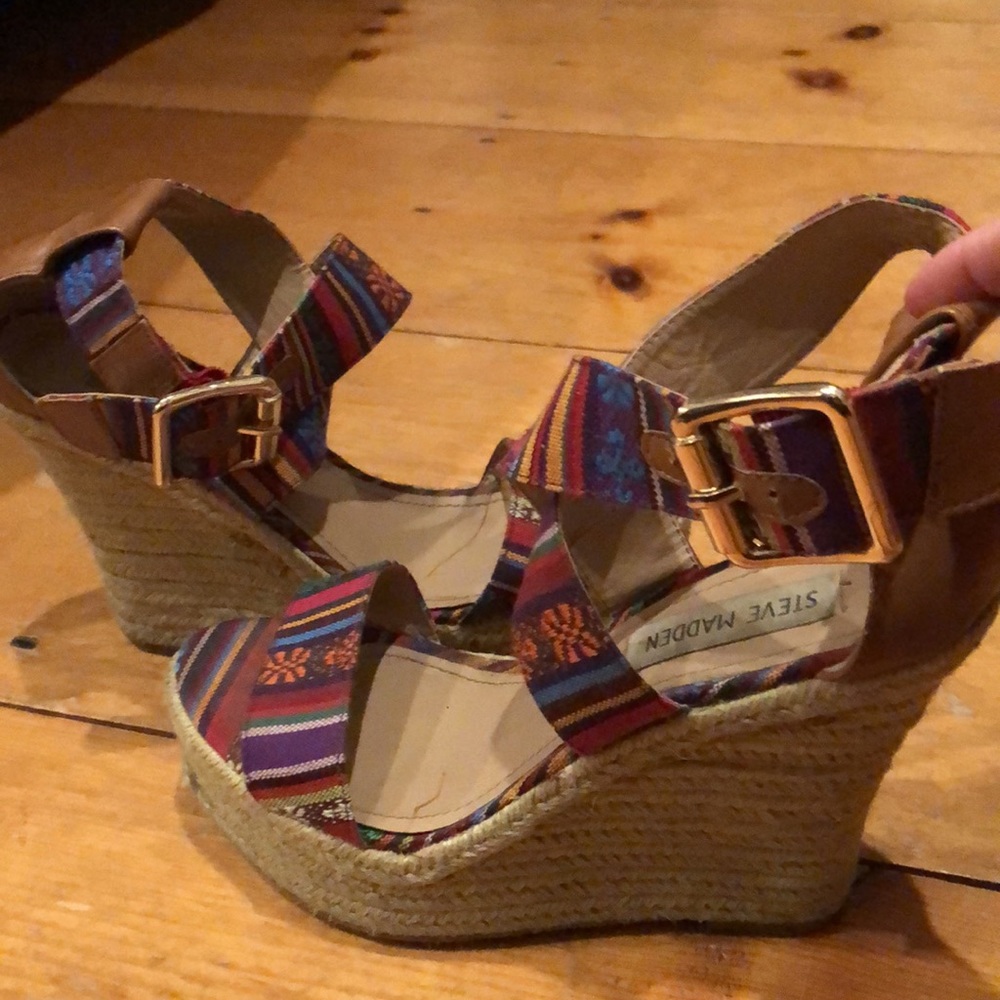 Steve Madden Espadrille wedges